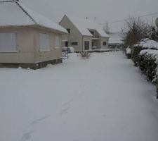 La neige est tombée