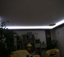 éclairage indirect avec bandeau led