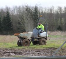 Un Dumper en action