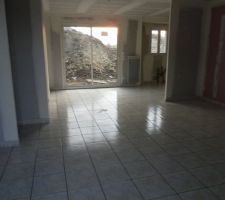 Carrelage de la salle
