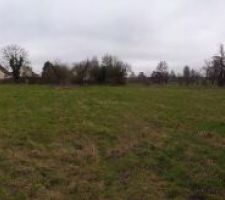 Terrain du futur lotissement de la Folie 2 &agrave; Maulette