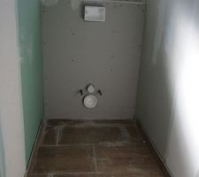 Coffrage WC suspendu Etage