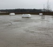 Chape b&eacute;ton de l'&eacute;tage