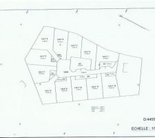 Le lotissement. J'ai le lot n&deg;9