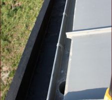 Le bord du toit