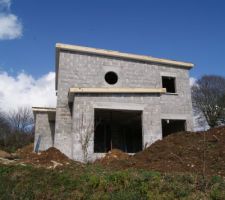 Vue de la maison cot&eacute; sud