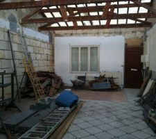 Demolition charpente