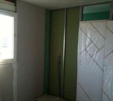 Montage des murs intérieurs
