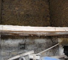 Photo prise avant la disparition des poutres