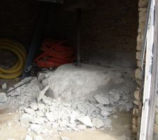 Le pressoir presque d&eacute;mont&eacute;