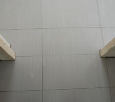 D&eacute;tail du carrelage