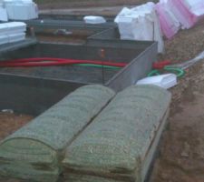 Avanc&eacute;e du vide sanitaire, plancher b&eacute;ton en poutrelle et entrevous en polystyr&egrave;ne