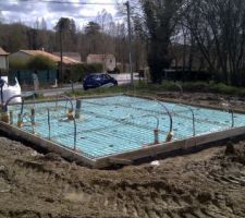 Coffrage, R&eacute;seaux et pare-vapeur