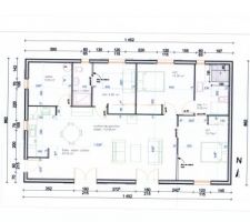 Plan maison plain pied adapté à un handicap moteur