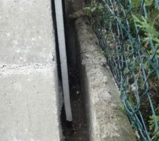 Le problème d'infiltration vient de là !!