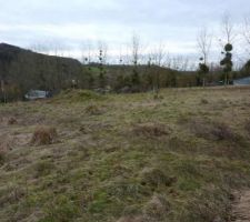 Vue du terrain du haut du terrain