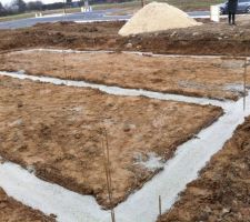 Les fondation ont etait faite aujourd huit