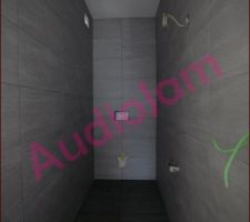 Le r&eacute;duit du bureau qui pourra &ecirc;tre transform&eacute; en WC si n&eacute;cessaire (le WC encastr&eacute; ou les raccordements EC/EF ont &eacute;t&eacute; pr&eacute;vus &agrave; cet effet)