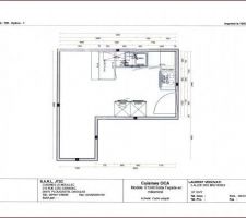 Plan d'infrastucture de la cuisine