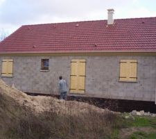 La maison de dérriere , hors d air et hors d 'eau