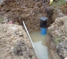 Viabilisation en eau du terrain