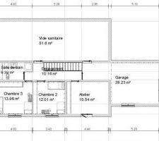 Plan RDC avec la bonne orientation