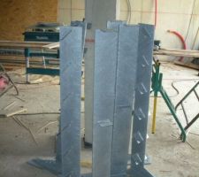 Support des brise soleil