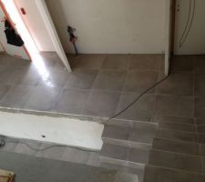 Vue du hall depuis l'&eacute;tage