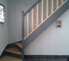 Escalier fini