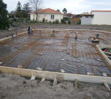 Armature de la dalle