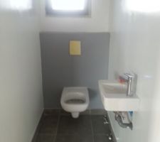 Wc peinture ripolin galet