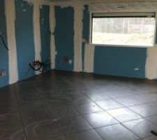 C'est parti pour le carrelage