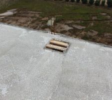 La dalle est s&egrave;che