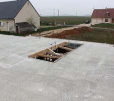 La dalle est s&egrave;che