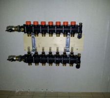 Collecteurs plancher chauffant