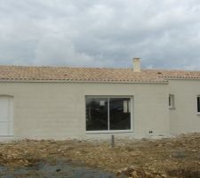 Derrière de la maison