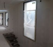 D&eacute;gagement de l'&eacute;tage : 1&egrave;re impression sous couche