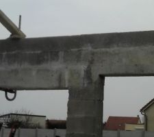 Finition des linteaux