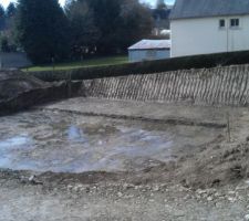 Terrassement terminé