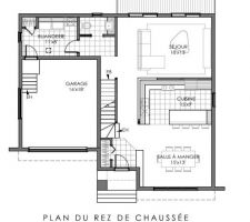 Plan du rez de chaussée