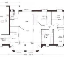 Plan de la maison presque définitif (à quelques détails près)