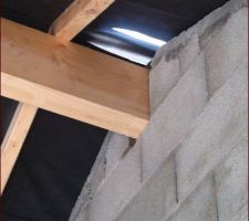 Trou dans ecran sous toiture