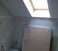 Creation de la chambre sous comble.