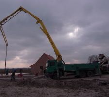 Coulage de la dalle
