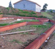 D&eacute;marrage des b&ecirc;ches antigel, y compris la terrasse