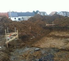 Mise en place des ferailles semelle 70/30