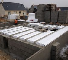 Préparation de la dalle