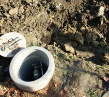 Raccordement au compteur d'eau