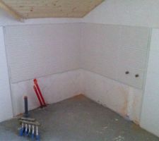 Fa&iuml;ence SDB Etage, baignoire