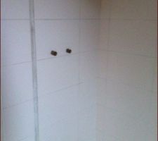 Fa&iuml;ence SDB Etage, douche